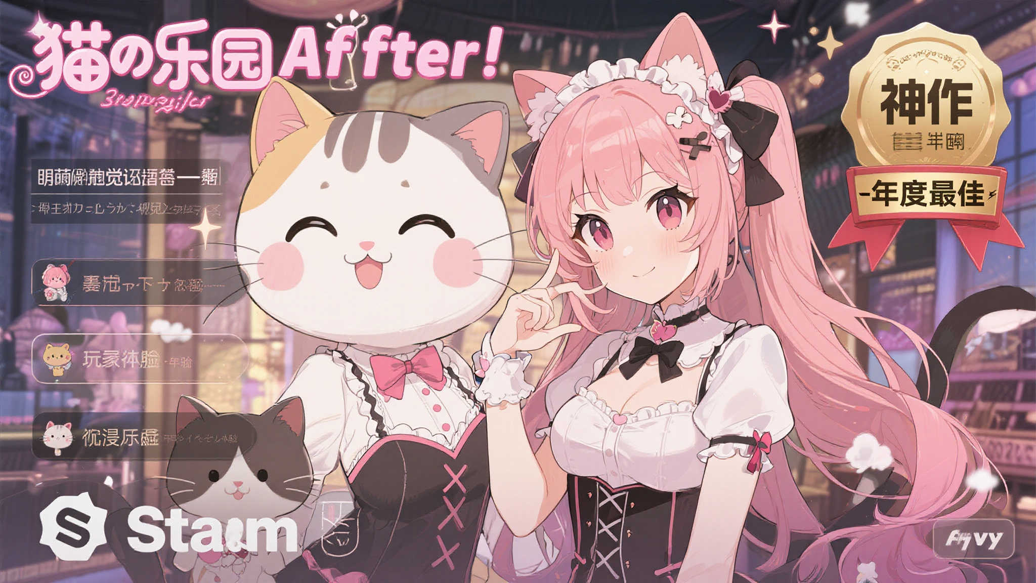《猫娘乐园After》Steam特别好评：难挡魅力的年度佳作！